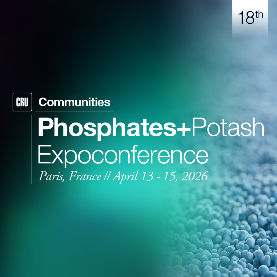 CRU Phosphates+Potash Expoconference 2026