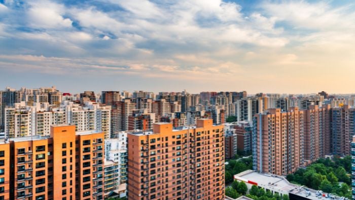 China’s public construction softens private property woes