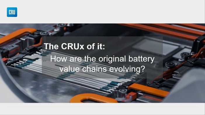 CRUx of it: How is the original (JPN/SK) battery supply chain evolving?