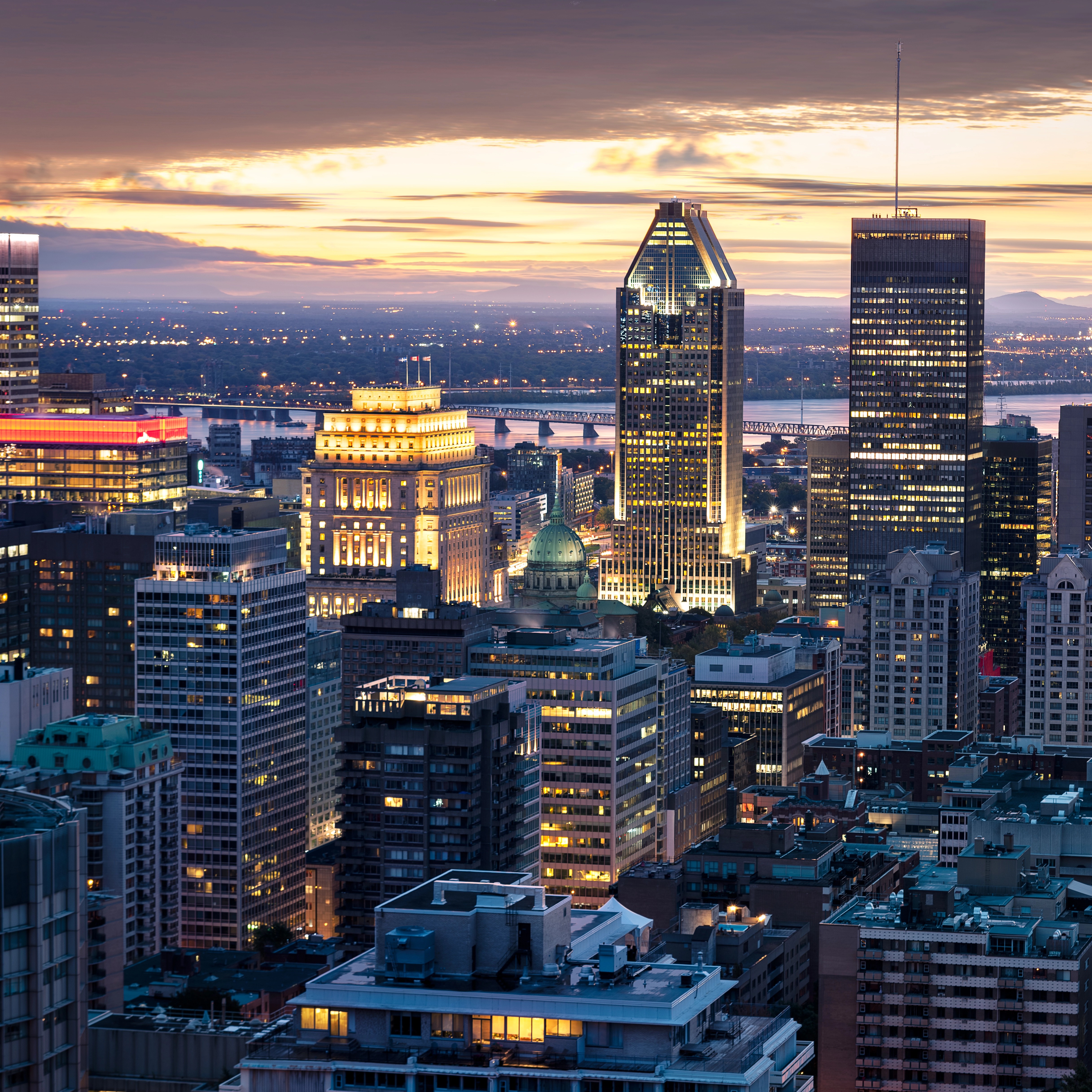 Policymaking and Lobbying - Montreal skyline